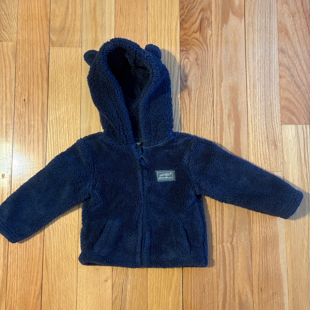 Eddie Bauer Deep Blue Fleece Jacket